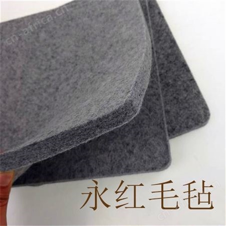 黑色硬质鞋底毛毡 针刺化纤毡批发定做