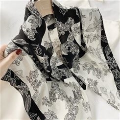 真丝丝巾 春秋季小丝巾 价格合理 和林服饰