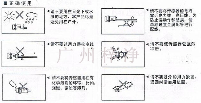正确使用风淋室光电开关图 正确使用风淋室光电开关图