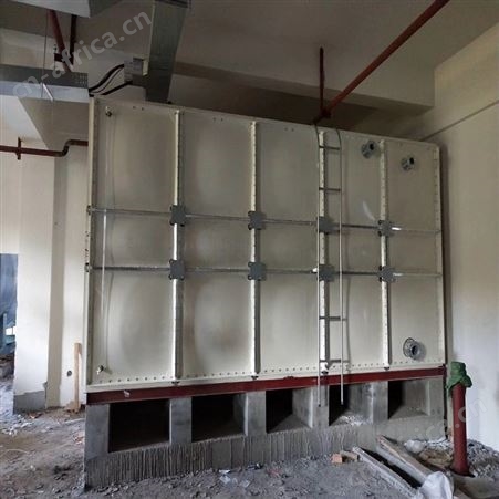顺征 保温消防 箱泵一体 板材定制成品安装 玻璃钢水箱