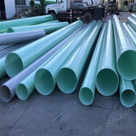 玻璃钢管道 烟囱 电缆 夹砂缠绕通风管FRP排污管 工艺喷淋管 定制