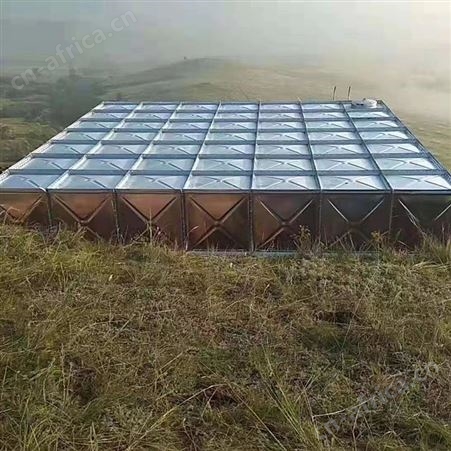 顺征 方形拼装式bdf复合钢板 抗浮式 消防 地埋水箱 定制