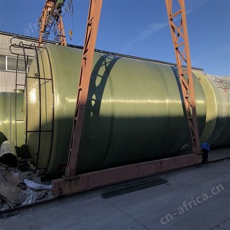 顺征 新农村工地养殖一体三格缠绕储罐 绿色 玻璃钢化粪池 定制