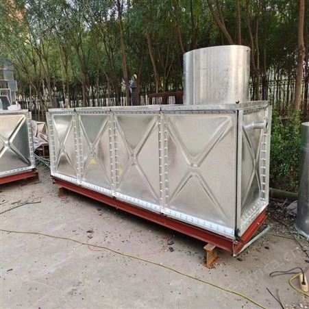 顺征 组合式钢板 消防保温 热镀锌 地埋式 镀锌水箱 定制
