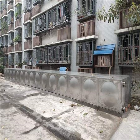 顺征 装配式焊接方形成品安装 304 不锈钢水箱 钢板定制