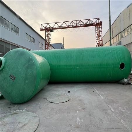 顺征 缠绕式一体三格式 隔油池 玻璃钢化粪池 定制