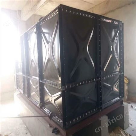 顺征 组合式钢板饮水消防 方形成品 搪瓷水箱 安装定制