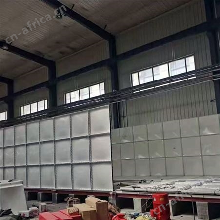 消防组合式SMC 方形储水人防保温 玻璃钢水箱 定制