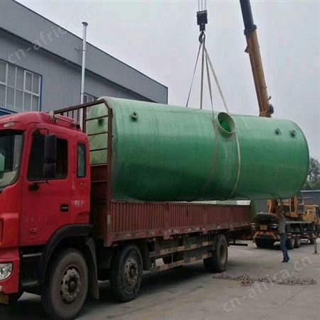 顺征 缠绕式一体三格式 隔油池 玻璃钢化粪池 定制