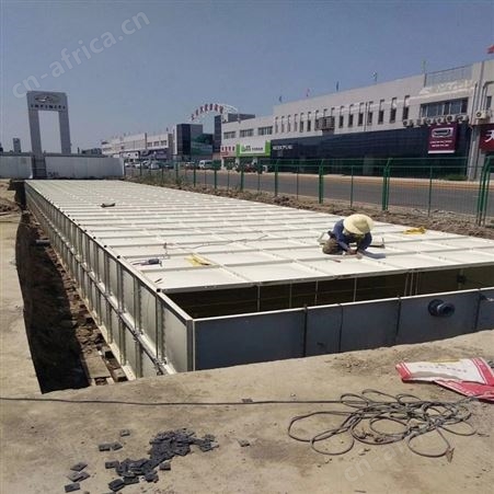 顺征 保温消防 箱泵一体 板材定制成品安装 玻璃钢水箱