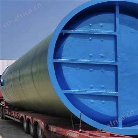 生活污水提升预制泵 玻璃钢废水处理 一体化泵站 定制