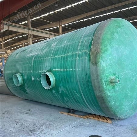 定制 1-100立方玻璃钢化粪池 农村污水处理 三级净化 容量大