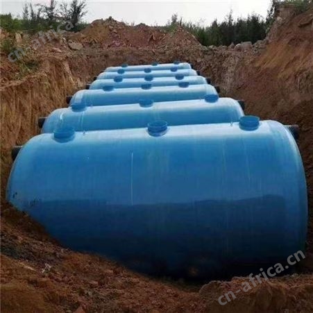 农村改造污水处理 缠绕1-100立方成品 玻璃钢化粪池 顺征定制