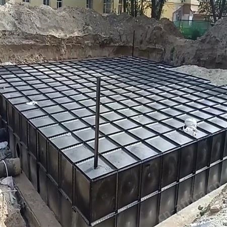 顺征 消防 镀锌 304不锈钢复合板 bdf地埋水箱 安装定制