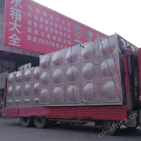 顺征 装配式焊接方形成品安装 304 不锈钢水箱 钢板定制