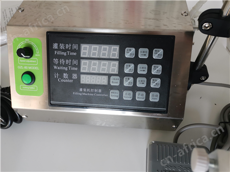 家韧半自动双头蠕动泵口服液罐装机 小型数控自吸液体灌装机械