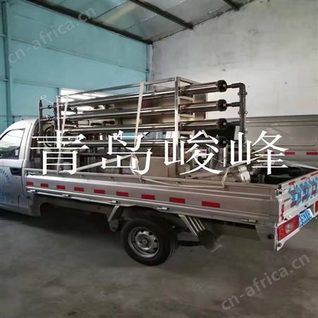 峻峰 户外一体式直饮水设备整体设计 可移式3吨反渗透设备产水量