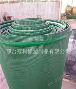 冠科GK-100爬坡输送带,防跑偏输送带,跑偏爬