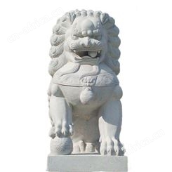 昊翔石狮子 厂家直购石狮子价格石狮子 风水石狮子 黑石雕狮子 石狮子批发