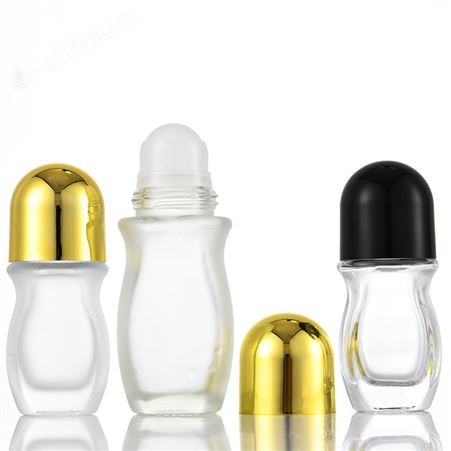 大滚珠瓶 走珠瓶 香水分装空瓶 玻璃大容量 透明磨砂乳液瓶