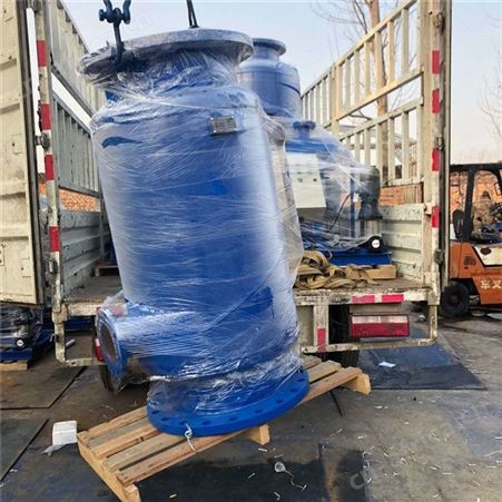 供应蓝式过滤除污器 自动反冲洗除污器 卧式角通直通排污过滤器