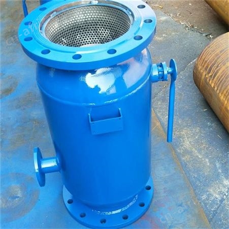 供应蓝式过滤除污器 自动反冲洗除污器 卧式角通直通排污过滤器