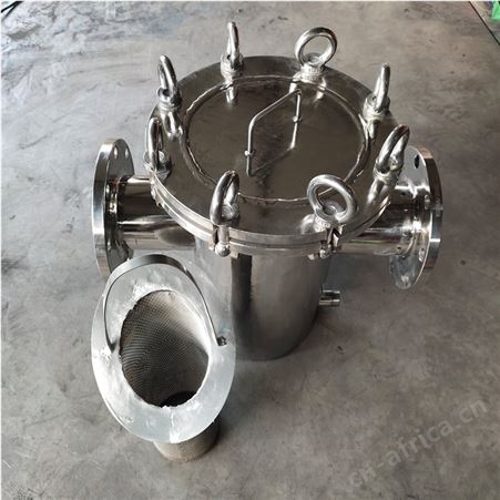 篮式过滤器 提篮式快开直通式管道蓝式除污器DN65 80 100 125