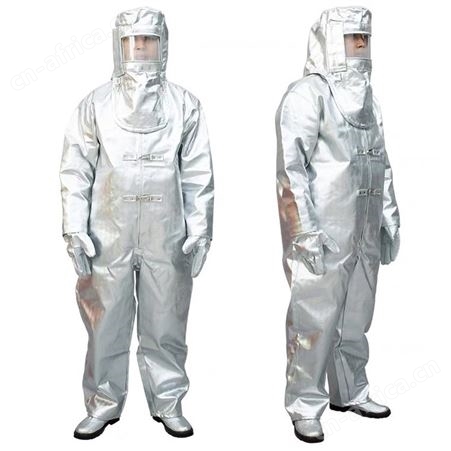 劳卫士LWS-004-A芳纶连体隔热服防高温服辐射热1000℃劳保避火服