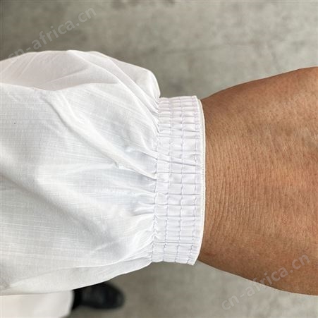 白色防水罩衣成人防水防油围裙带袖厨房反穿衣防水绸倒穿衣褂罩衣