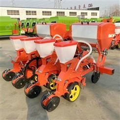 四轮拖拉机悬挂式 气吸式精密播种机 谷物播种机械 蔬菜种植机