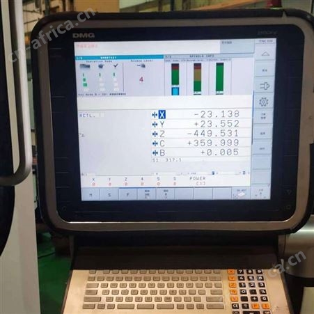 出售德马吉五轴加工中心DMU60evo二手进口五轴联动数控卧式加工中心