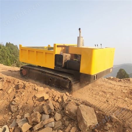 郭工工程农用履带输送车 山地果园自卸运输车 涉水90厘米爬山虎