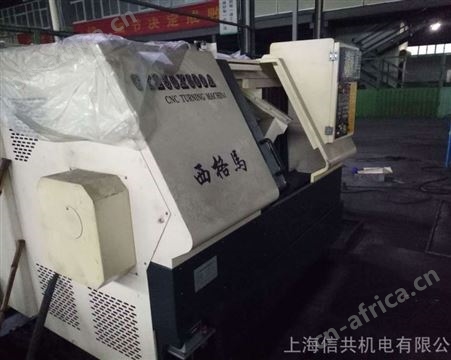 二手沈阳大连西格马CK250*500A数控斜车车床
