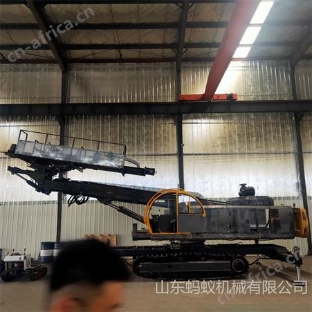 集尘式履带护坡钻机 液压水平高举升钻孔机 抗浮锚杆高空作业钻车