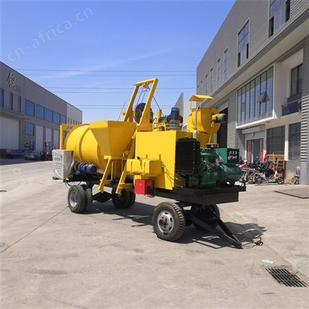 全自动马路修补拌合机 沥青再生移动式搅拌机 路机沥青混合料拌机
