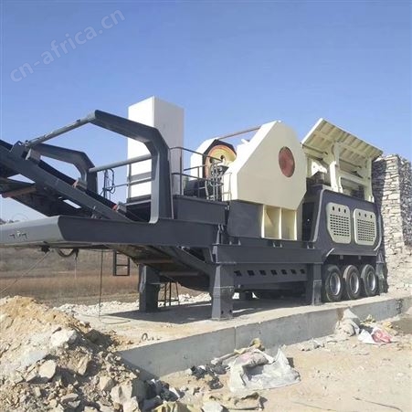 诚晓机械 时产80吨移动碎石站 建筑垃圾破碎机
