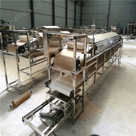 家用多功能数控凉皮机 大型凉皮生产线 800型省电省人工