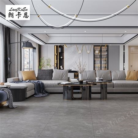 朗卡恩 瓷砖750x1500客厅大板柔光连纹通体大理石地砖防滑地板砖