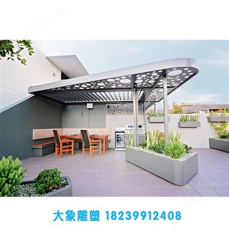 河南异型廊架定制厂家 不锈钢廊架生产 园林景观廊架