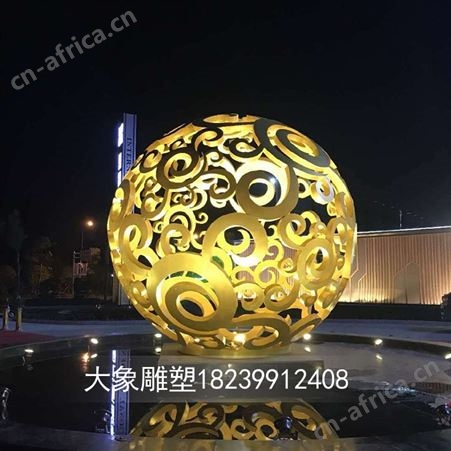焦作钢结构雕塑定制厂家 廊架定制 不锈钢球定制