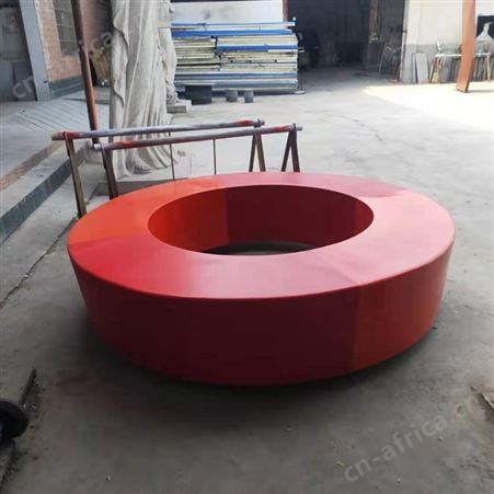 水果造型玻璃钢座椅定做圆形树池适用于广场公园绿地高强度耐腐蚀