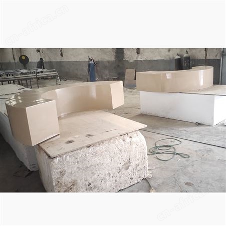 户外玻璃钢座椅定做 方形景观坐凳树池设计制作耐腐蚀