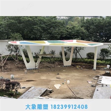 河南异型廊架定制厂家 不锈钢廊架生产 园林景观廊架