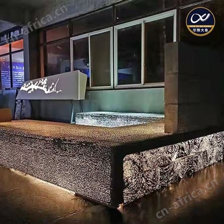 透光混凝土坐凳定做外墙挂板生产适用室内装饰公园景观道路
