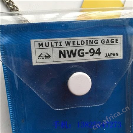 日本富士FUJITOOL焊接检验尺NWG-94螺纹牙规R规螺距规角度规弧度规