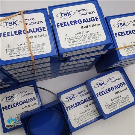 TSK塞尺多规格精密间隙片0.01至1毫米标准塞片厚薄规