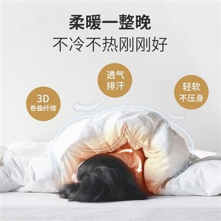梦洁被子七孔子母被二合一四季通用全棉春被加厚棉被芯春秋太空被