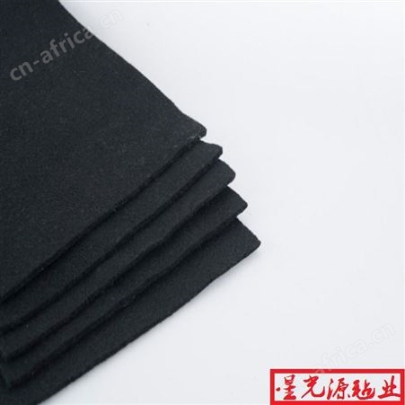 涤纶毛毡，黑色纤维毛毡，阻燃隔音毛毡