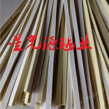 车用毛毡密封条，背胶化纤毡条，毛毡条可定制
