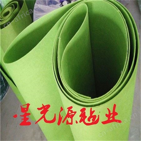 彩色毛毡，涤纶彩色毛毡，羊毛纤维针刺彩色毛毡布